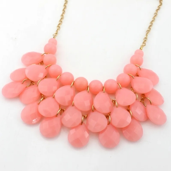 Pink Versatile Sweater Necklace - Picture 3 of 4